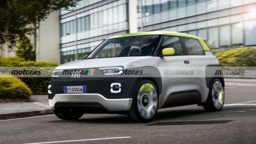 Fiat Panda render