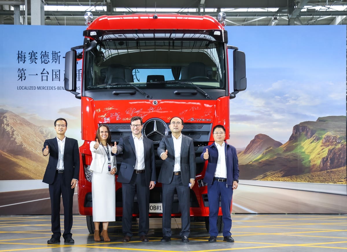 Mercedes Actros cinese