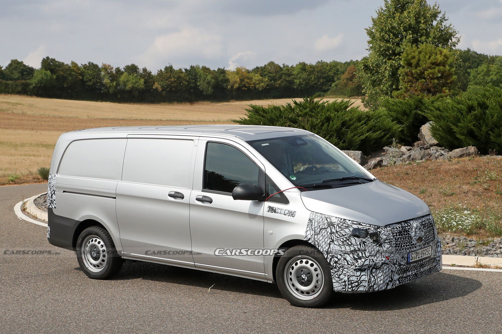 MercedesBenz Vito 2024 le foto spia "svelano" dove si focalizzeranno
