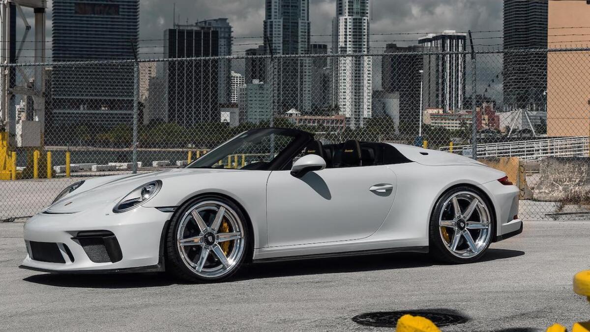 Porsche 911 Speedster personalizzata