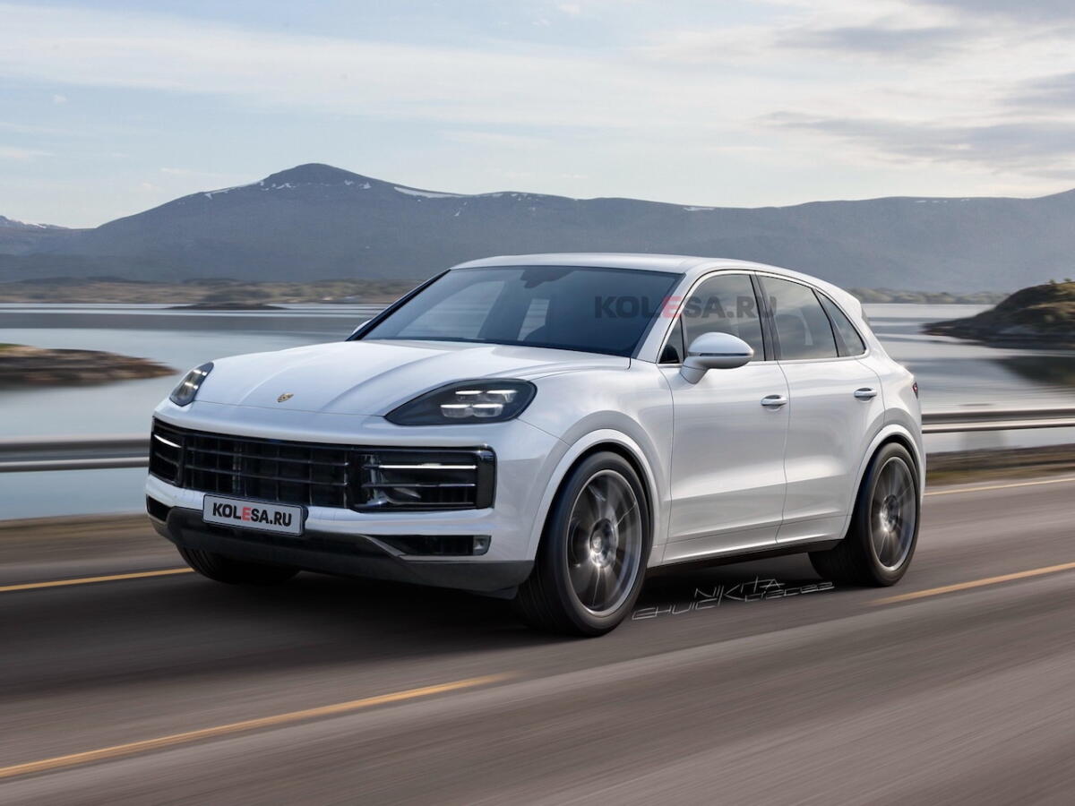 Porsche Cayenne render