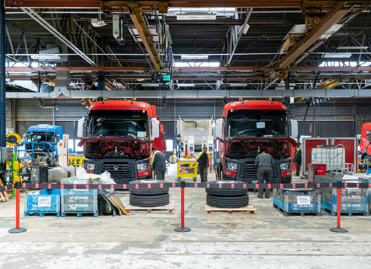 Renault Trucks stabilimento ricambi usati