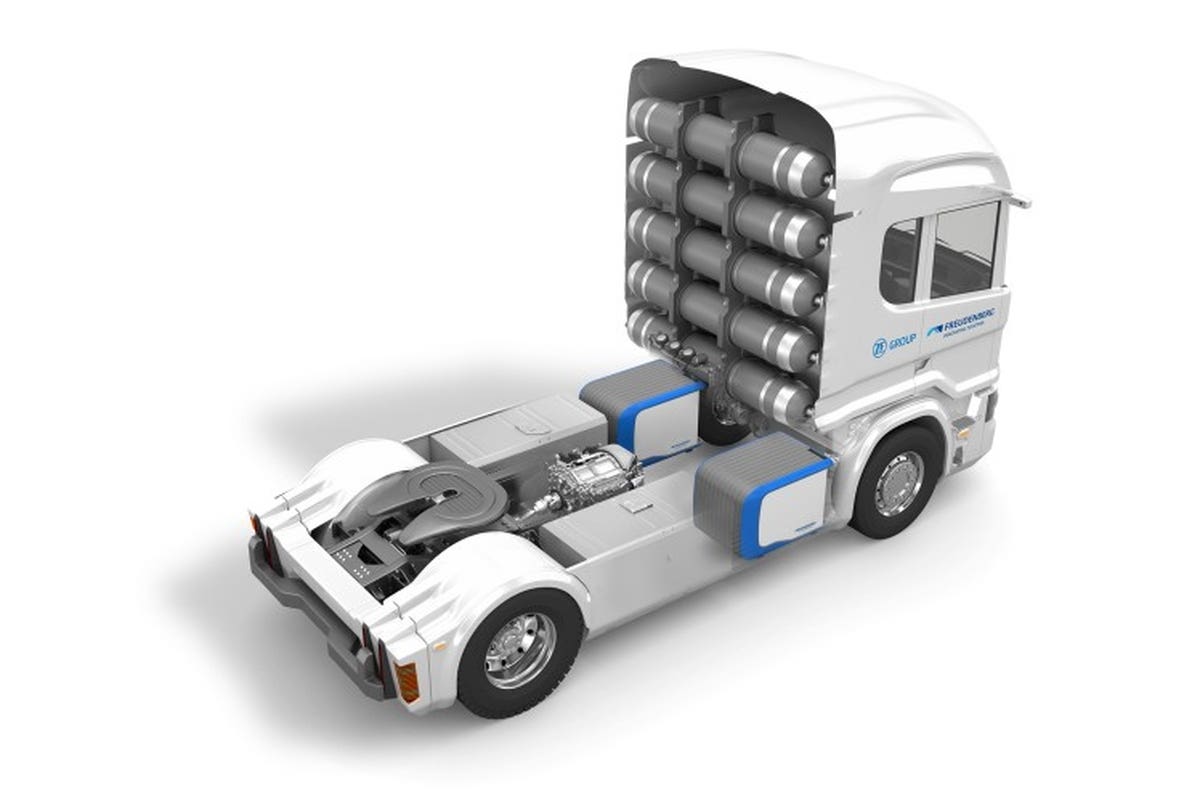 ZF Freudenberg sistemi di celle a combustibile autocarri