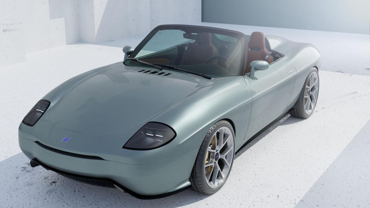 Fiat Barchetta render