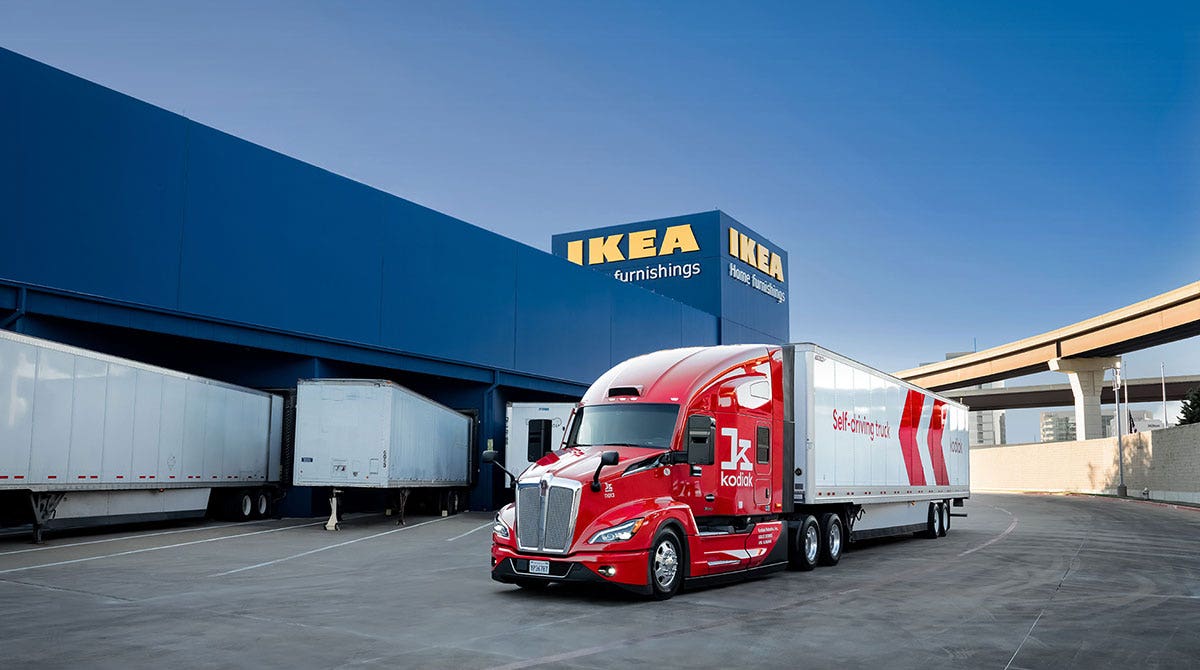 Ikea e Kodiak Robotics