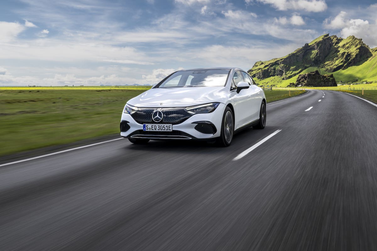 Mercedes EQE Euro NCAP