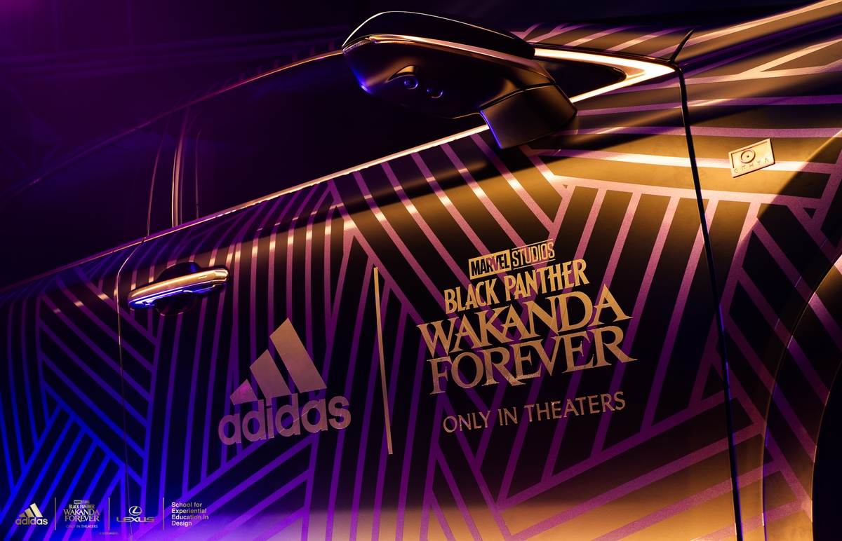 New Lexus RX Black Panther: Wakanda Forever
