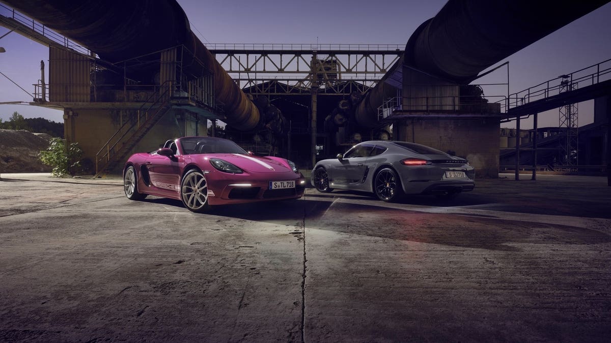 Porsche 718 Cayman e Boxster Style Edition