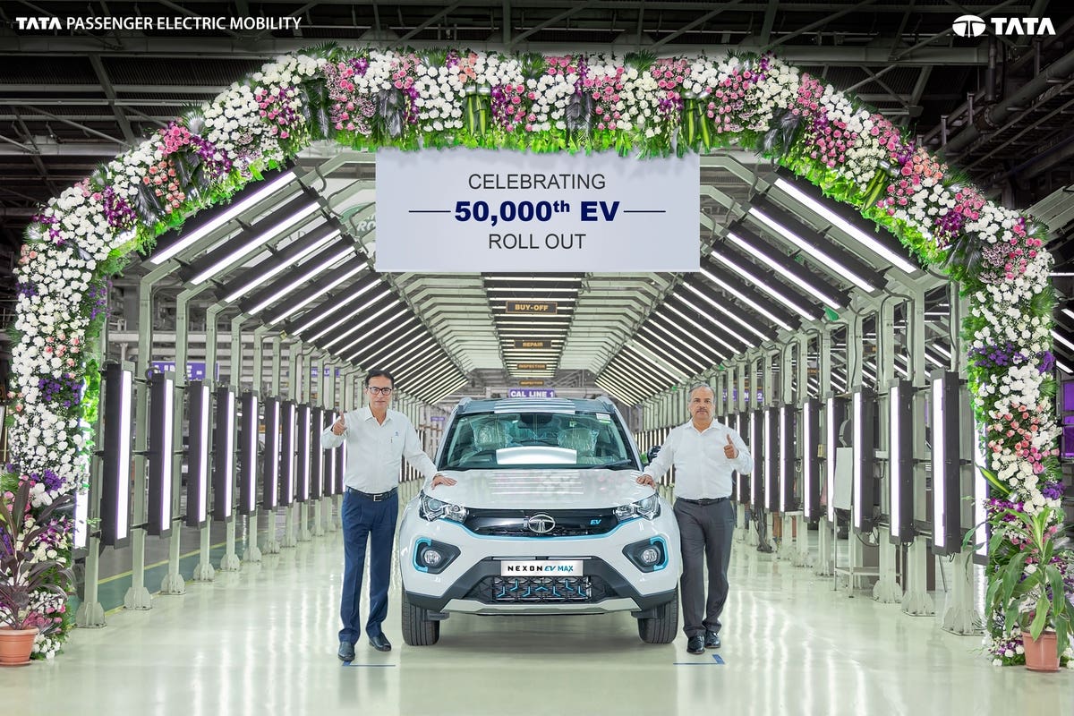 Tata Motors 50.000 EV prodotti