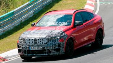 BMW X6 M rossa