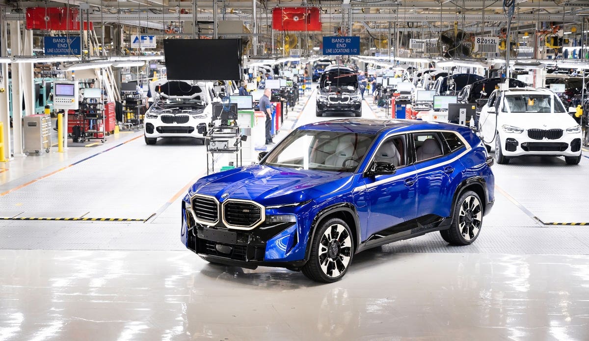 BMW XM partita produzione