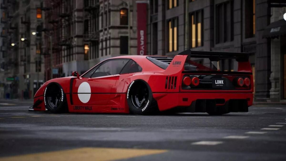 Ferrari F40 Liberty Walk