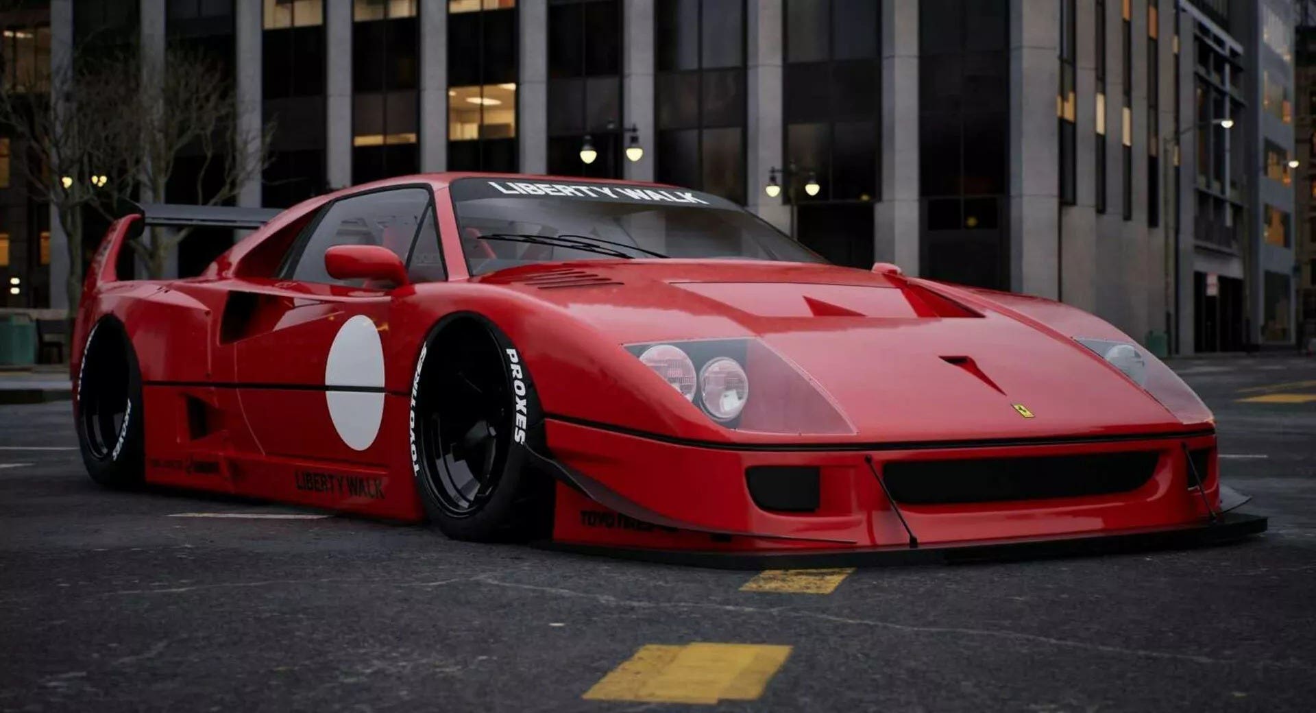 Ferrari F40 Liberty Walk