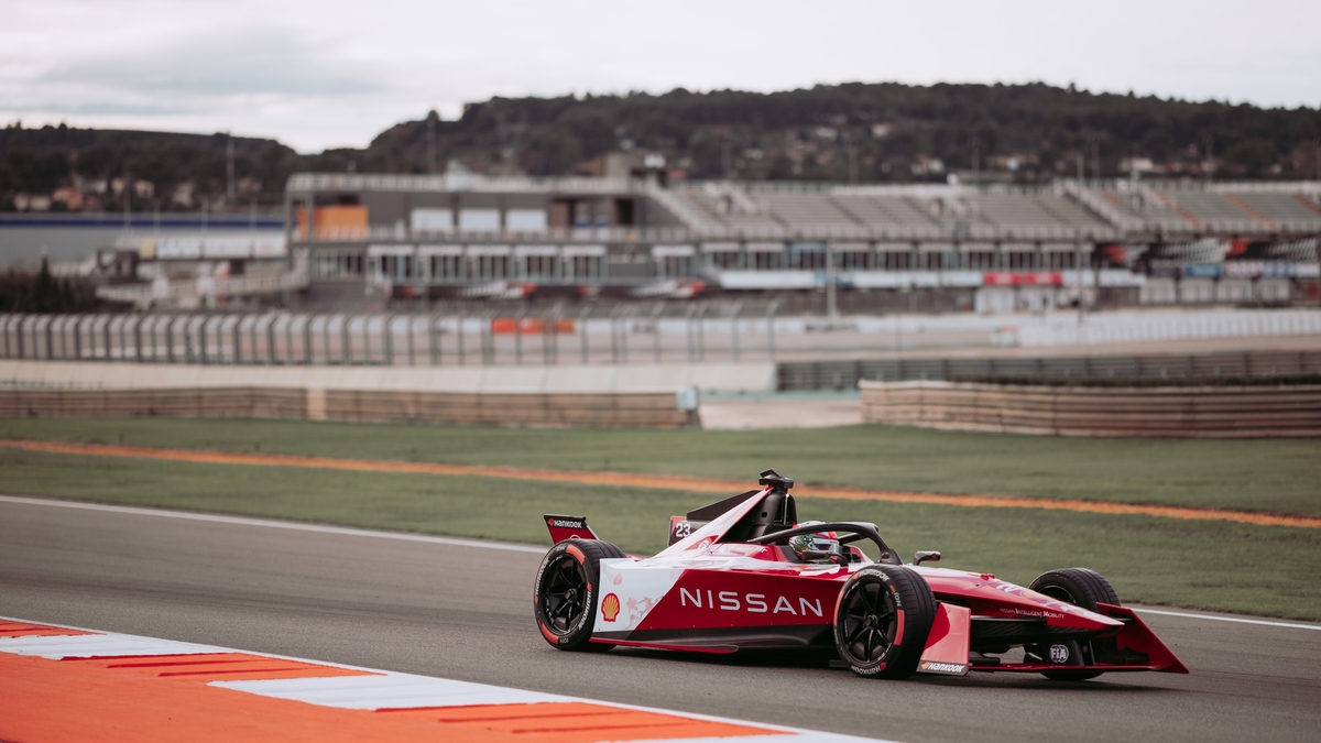 Nissan Formula E Team test pre-stagionali