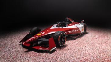 Nissan nuova livrea monoposto Gen3 Formula E