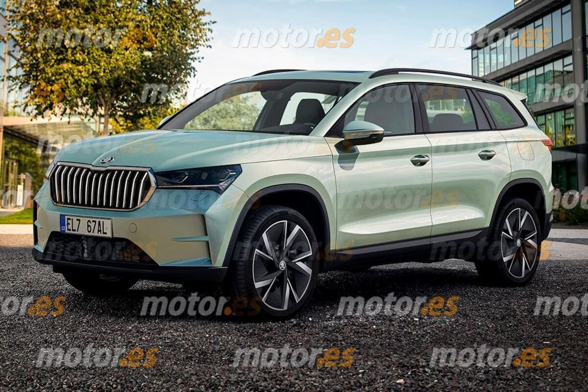 Skoda Kodiaq render