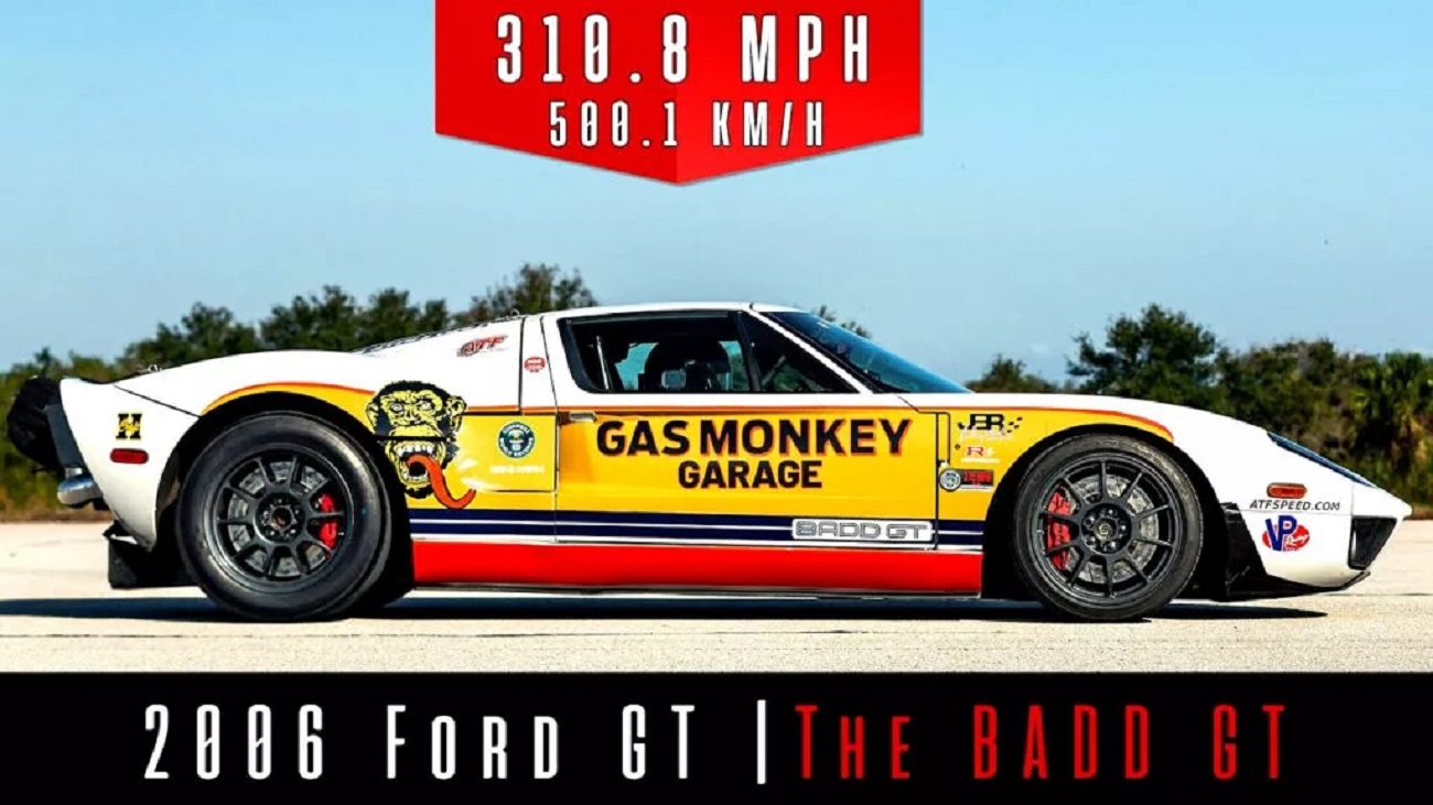 Ford GT da 500 km/h