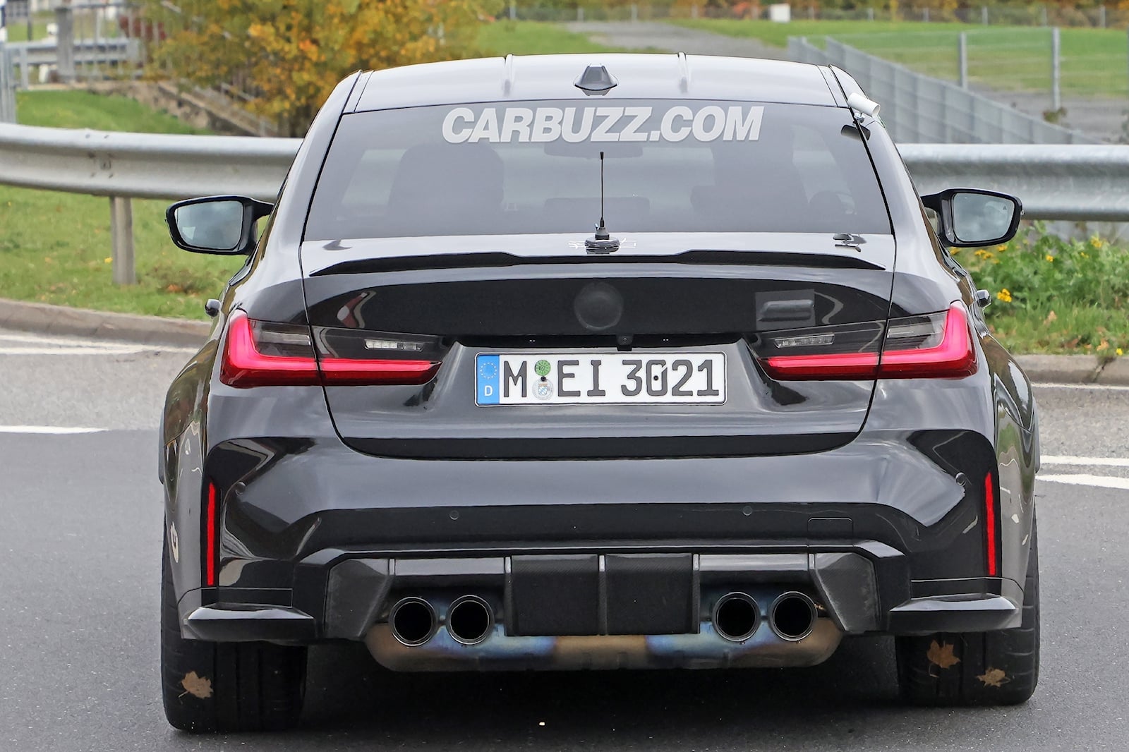 BMW M3 CS posteriore