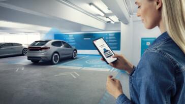 Bosch APCOA parcheggio guida autonoma