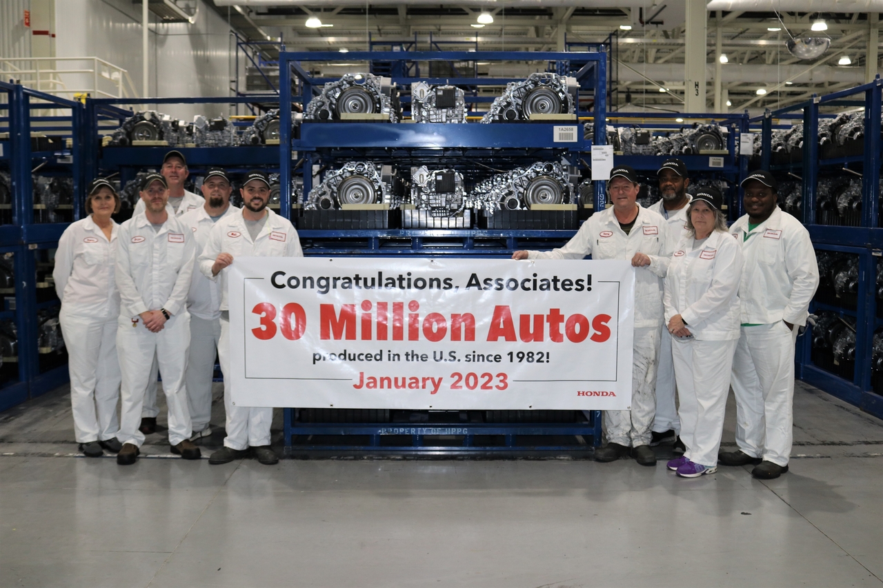 30 million vehicles were produced in America in 40 years