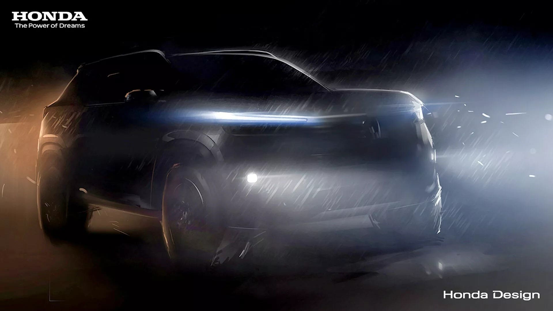 Honda SUV teaser