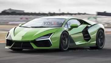 Lamborghini Aventador successore render Kolesa
