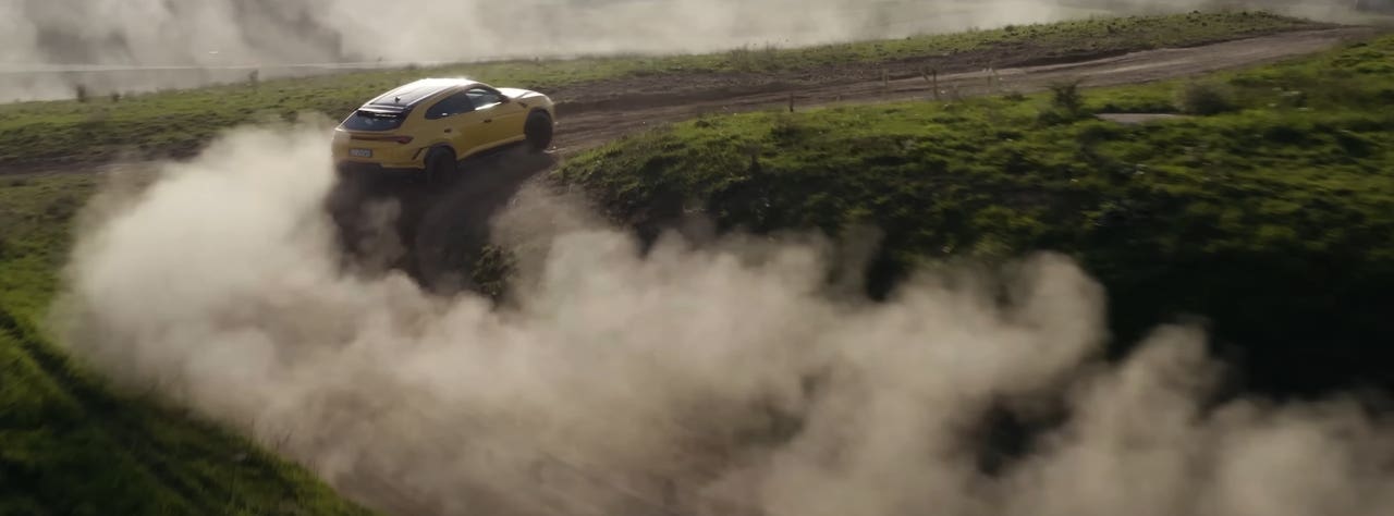 Lamborghini Urus Performante modalità Rally