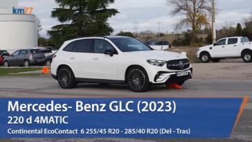 Mercedes GLC 2023 test alce