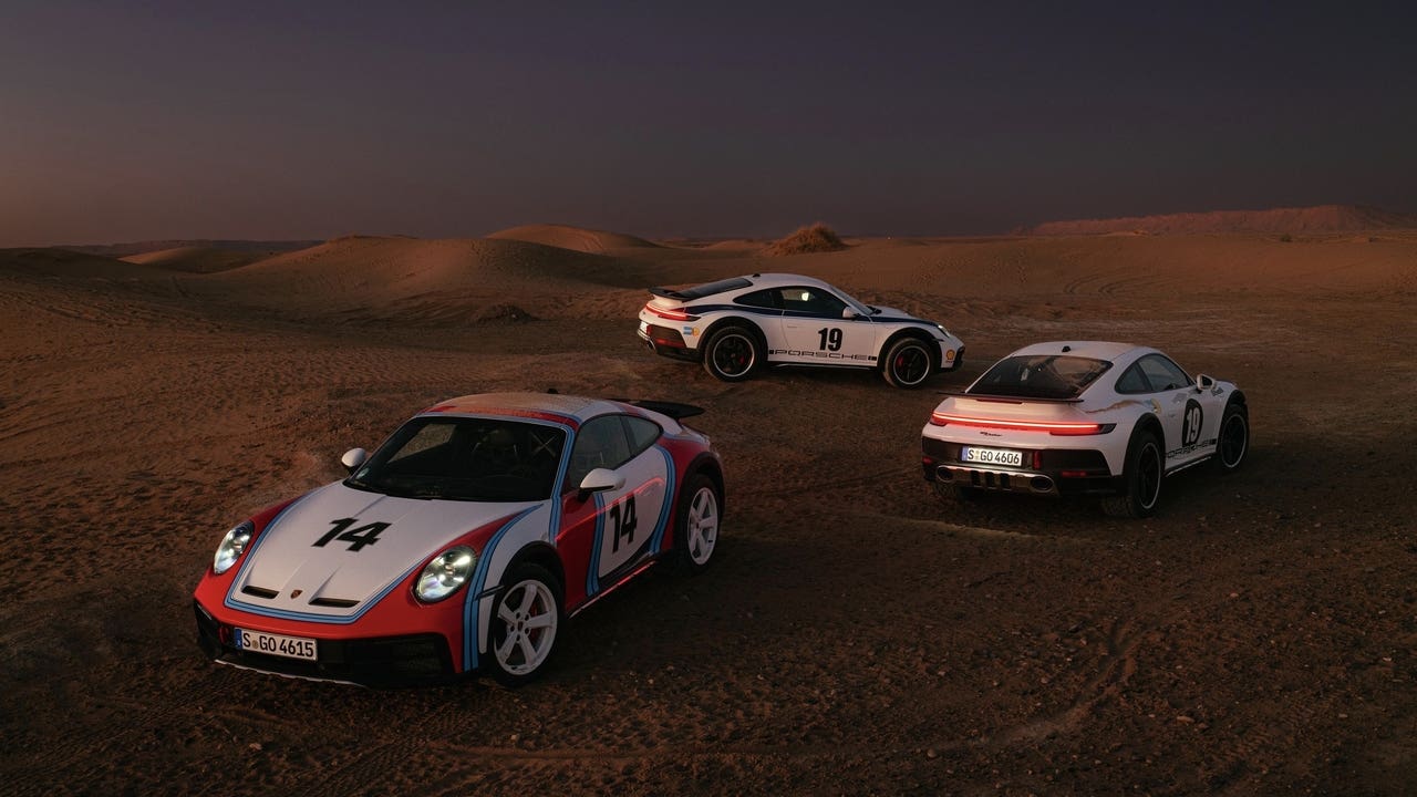 Porsche 911 Dakar set grafiche rally