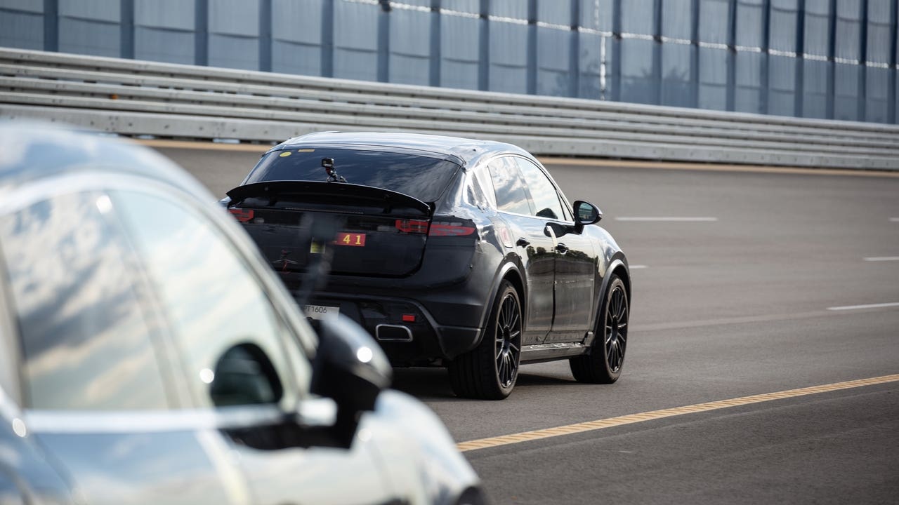 Porsche Macan EV prototipo