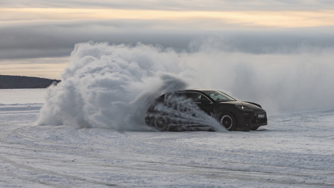 Porsche Macan EV prototipo