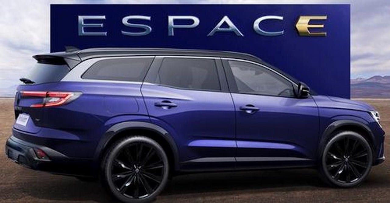 Renault Espace 2024 render