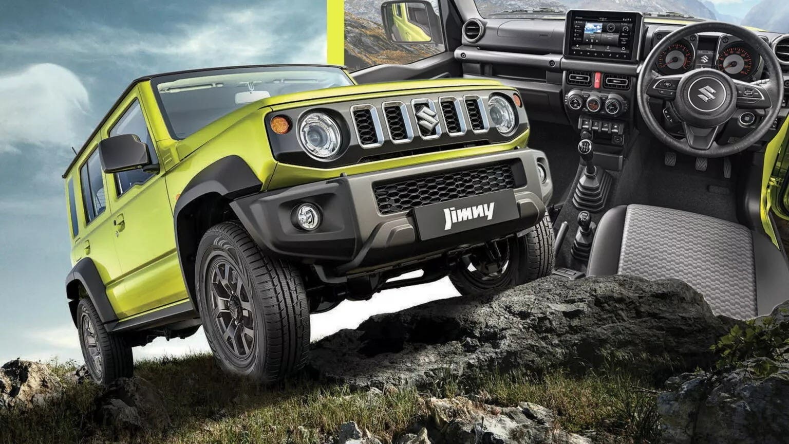 Suzuki Jimny a 5 porte