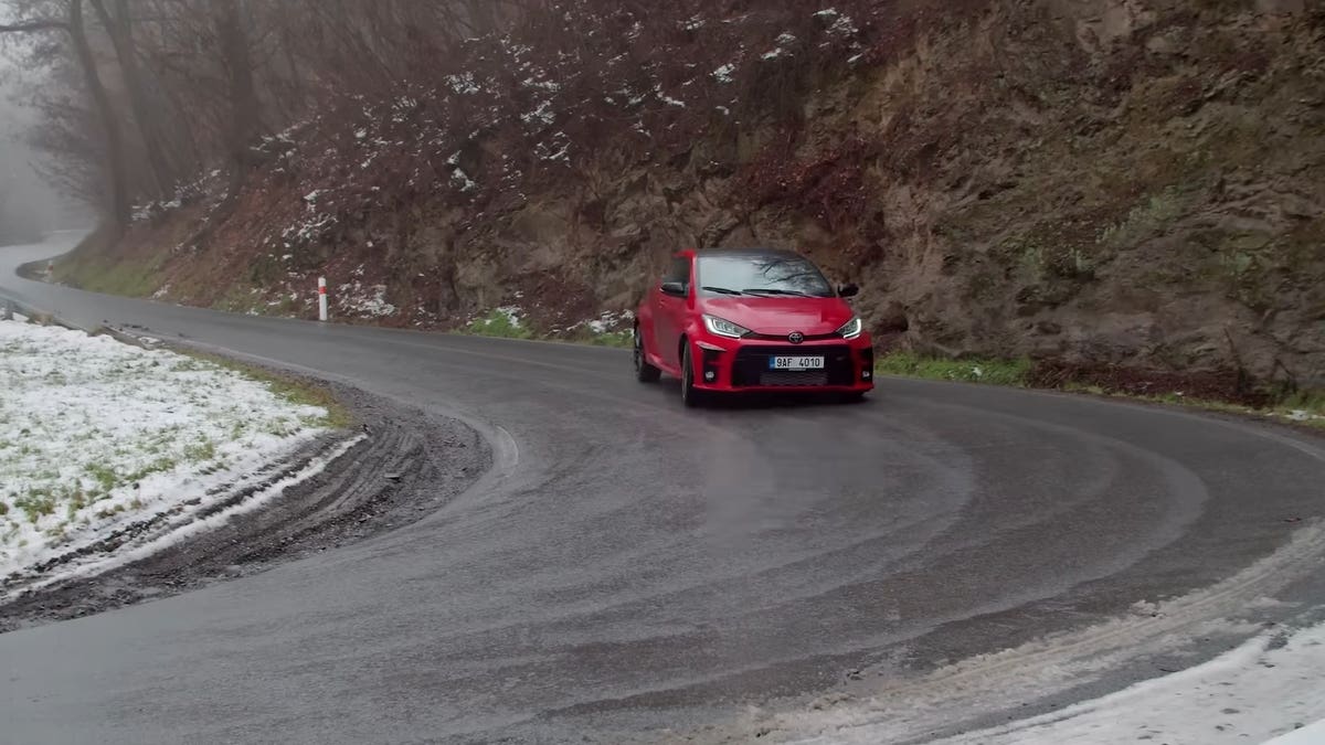 Toyota GR Yaris test strada