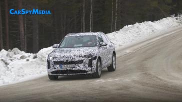 Audi Q5 2024 prototipo test invernali
