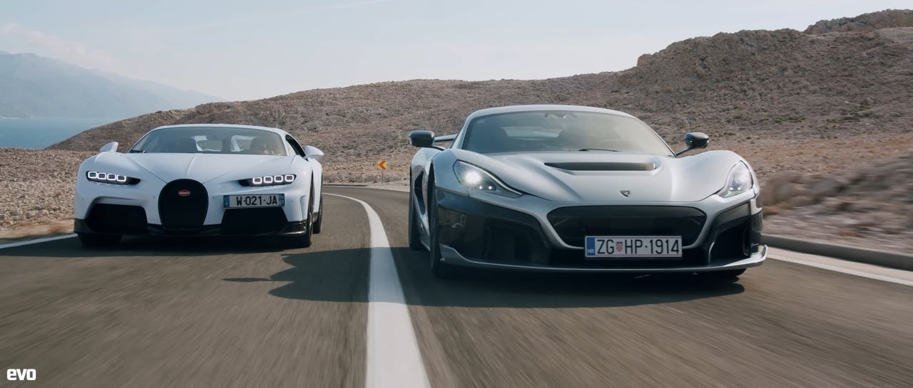 Bugatti Chiron Super Sport vs Rimac Nevera