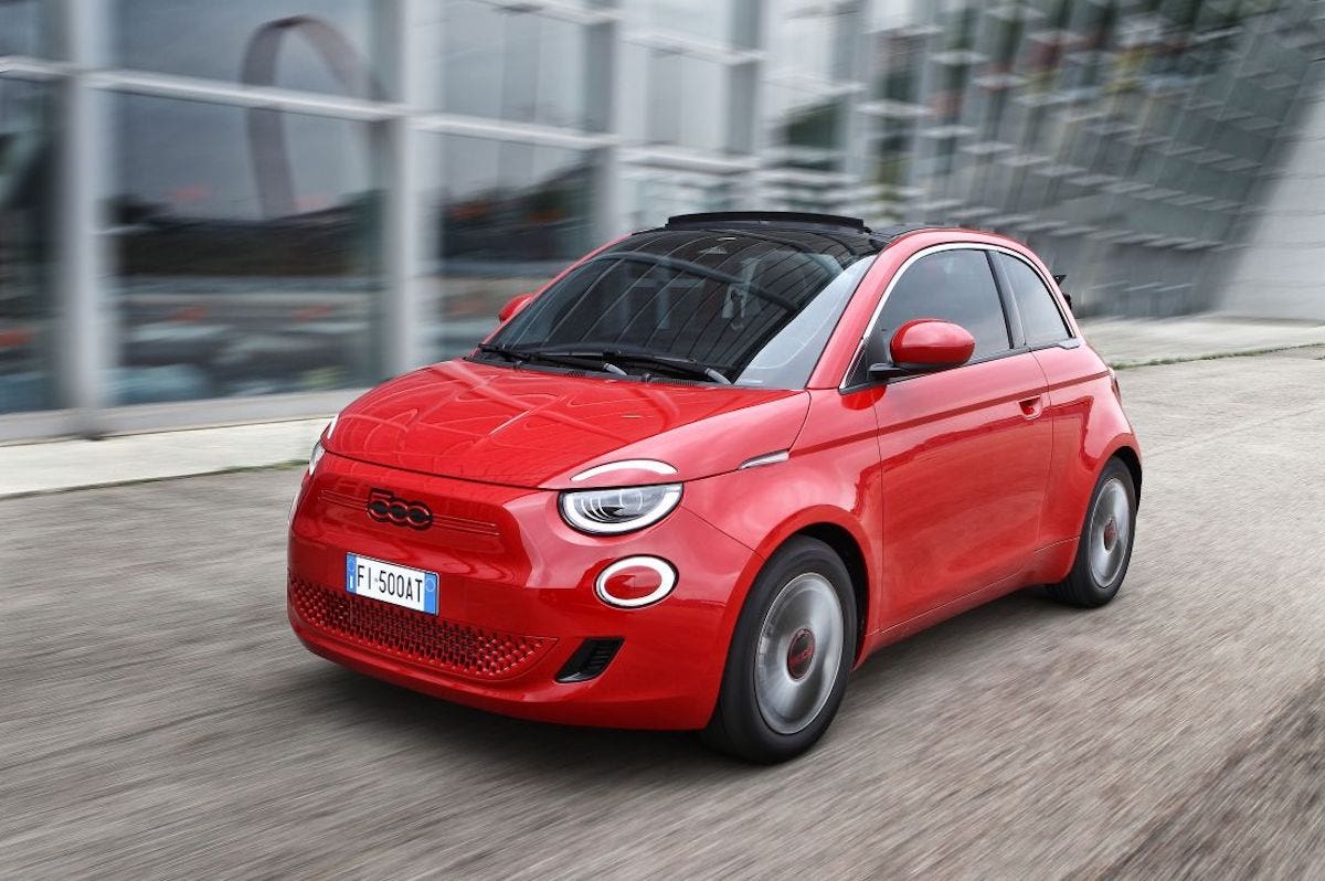 Fiat 500 Elettrica RED