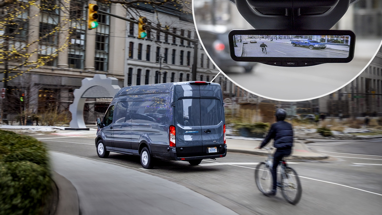 Ford Transit specchietto retrovisore digitale
