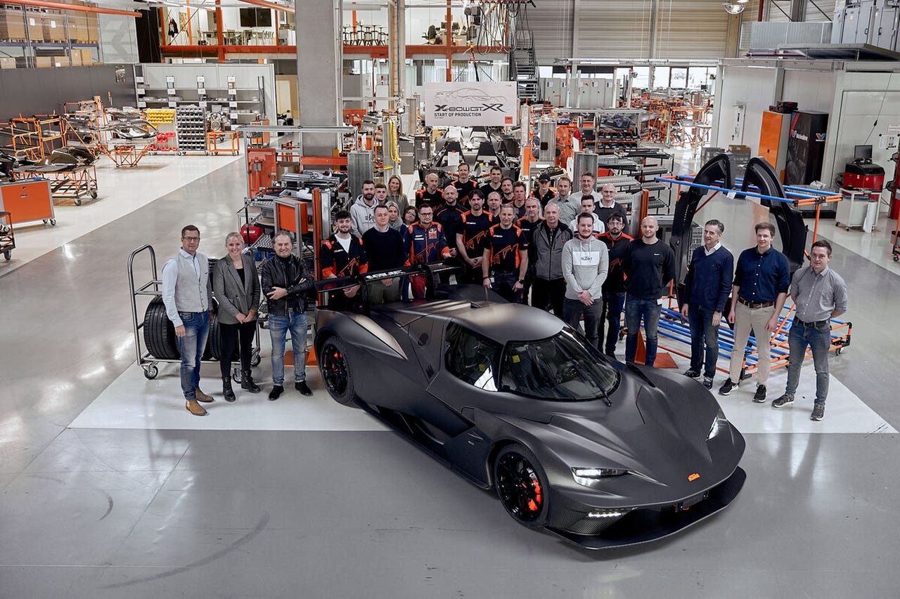 KTM X-BOW GT-XR produzione Graz