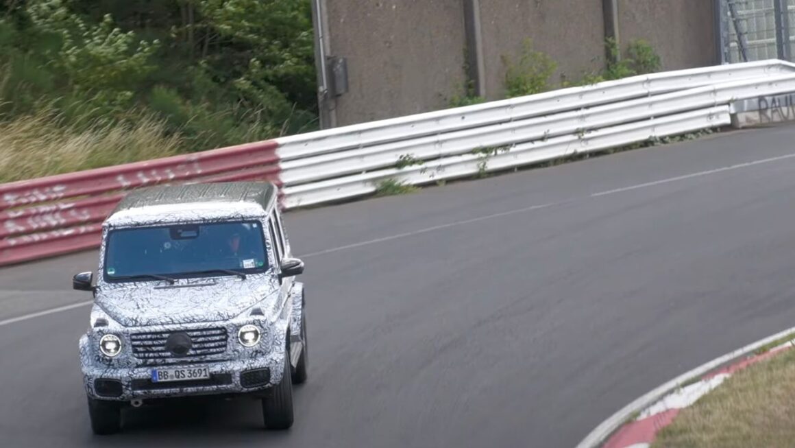 Mercedes Classe G 2024 test su strada