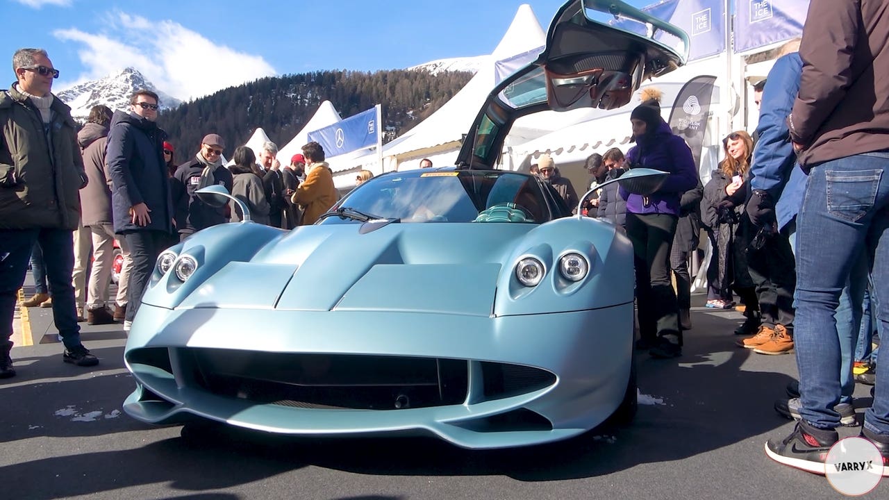 Pagani Huayra Codalunga St. Moritz