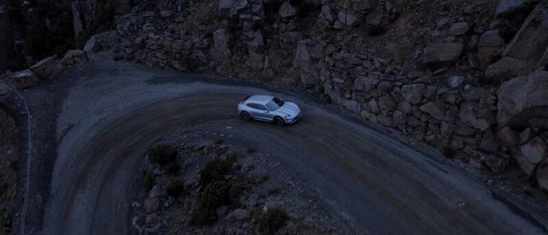 Porsche Taycan 4 Cross Turismo Mark Webber Tasmania