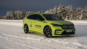 Skoda Enyaq RS iV Guinness World Records