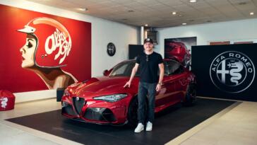 Alfa Romeo Giulia GTAm Valtteri Bottas
