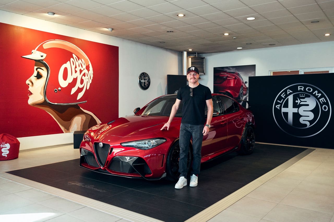 Alfa Romeo Giulia GTAm Valtteri Bottas