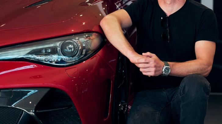 Alfa Romeo Giulia GTAm Valtteri Bottas