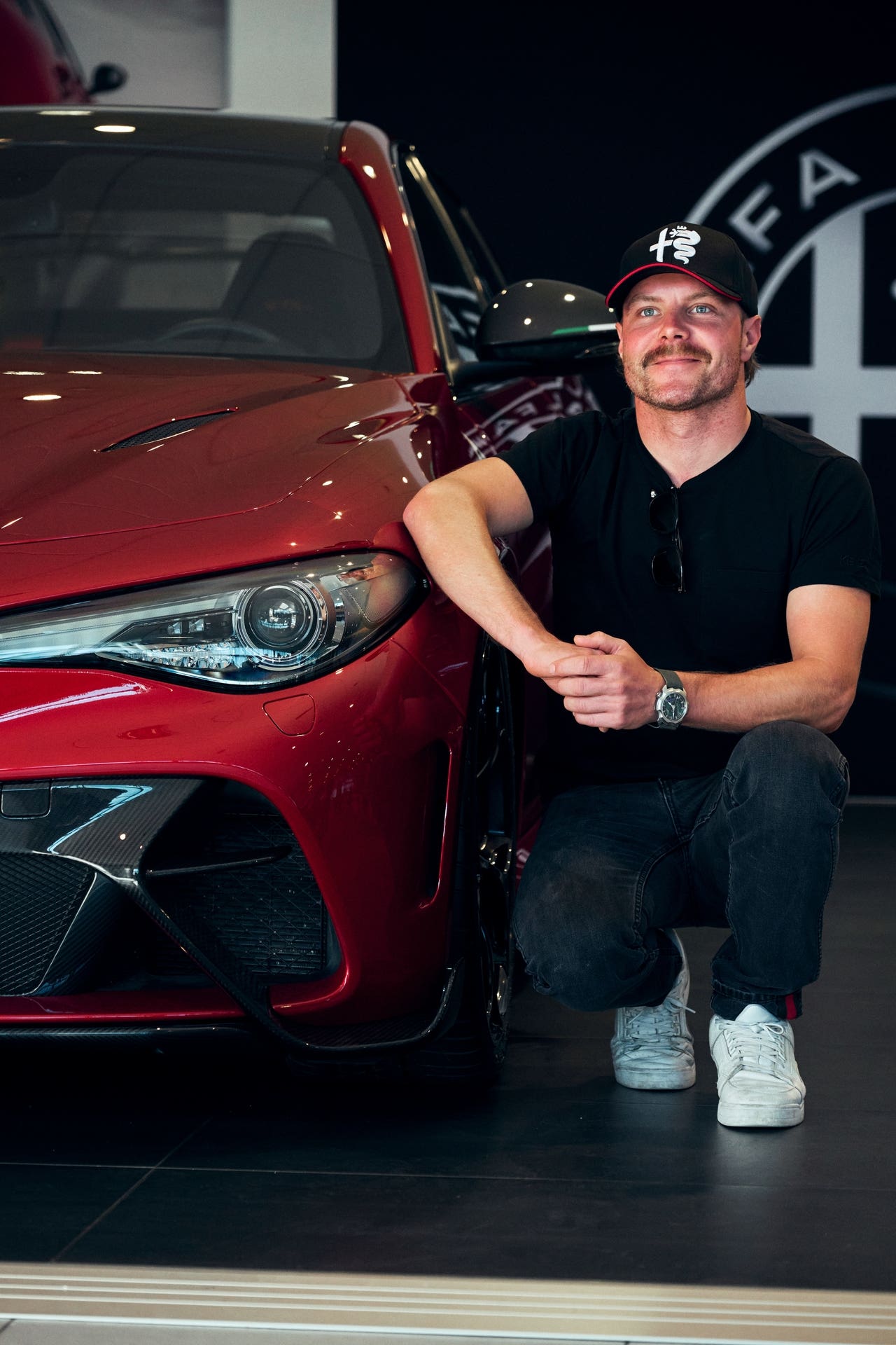 Alfa Romeo Giulia GTAm Valtteri Bottas