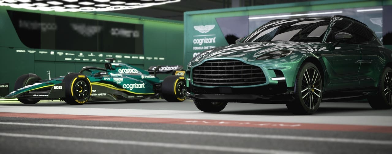 Aston Martin configuratore box Formula 1