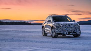 Audi Q6 e-tron prototipo ufficiale