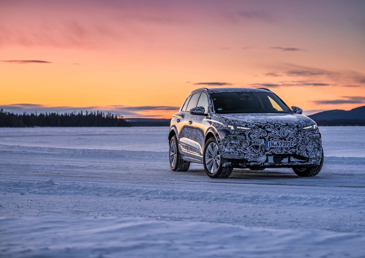 Audi Q6 e-tron prototipo ufficiale